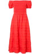 Tanya Taylor Zanna Dress - Red