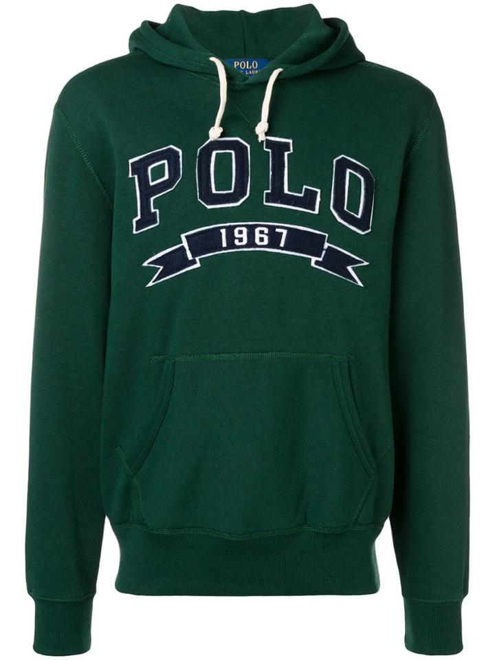 Polo Ralph Lauren Brand Logo Hoodie - Green