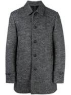 Burberry 'walford' Coat, Men's, Size: Large, Grey, Wool/virgin Wool/cashmere/cotton