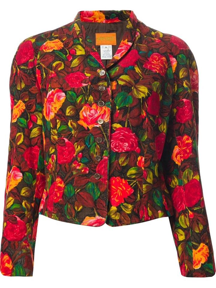 Kenzo Vintage Floral Print Jacket