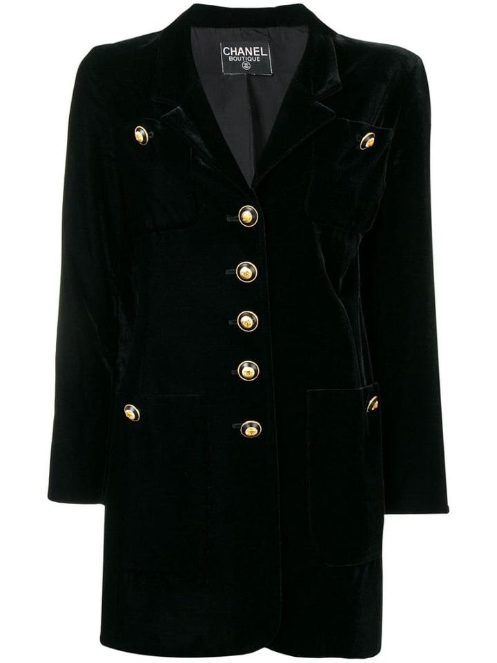 Chanel Pre-owned 1990's Nautical Jacket - Black
