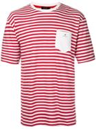 Loveless Striped T-shirt - Red