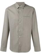 John Varvatos Classic Shirt, Men's, Size: Xl, Grey, Cotton