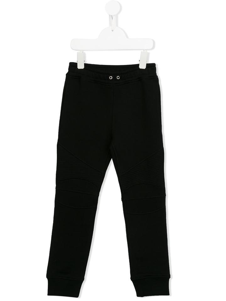 Balmain Kids Classic Sweatpants, Boy's, Size: 8 Yrs, Black