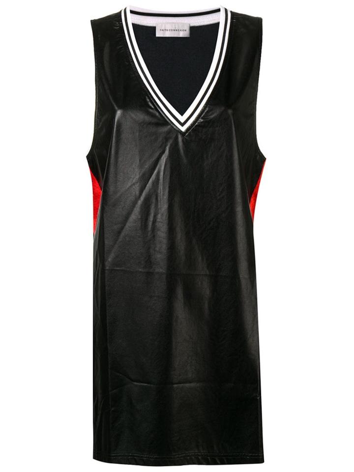 Faith Connexion Waxed-finish Tank - Black