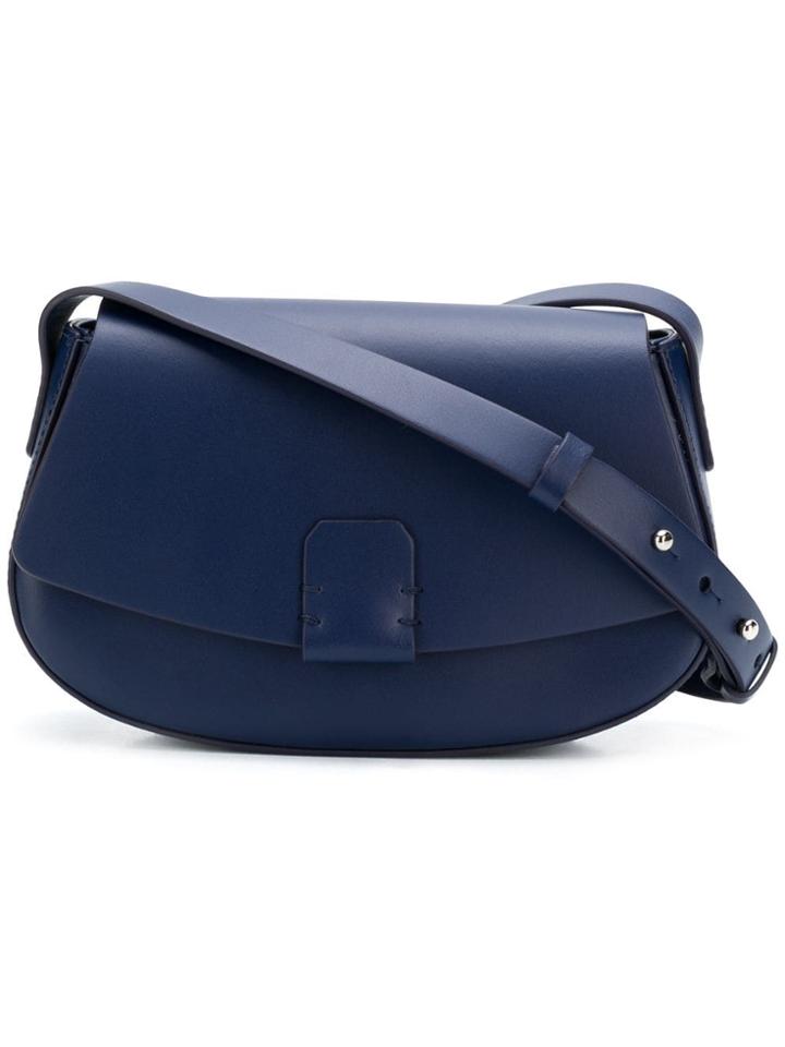 Nico Giani Giani Buckle Crossbody Bag - Blue
