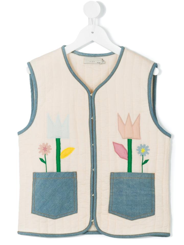 Stella Mccartney Kids Twister Gilet - Nude & Neutrals