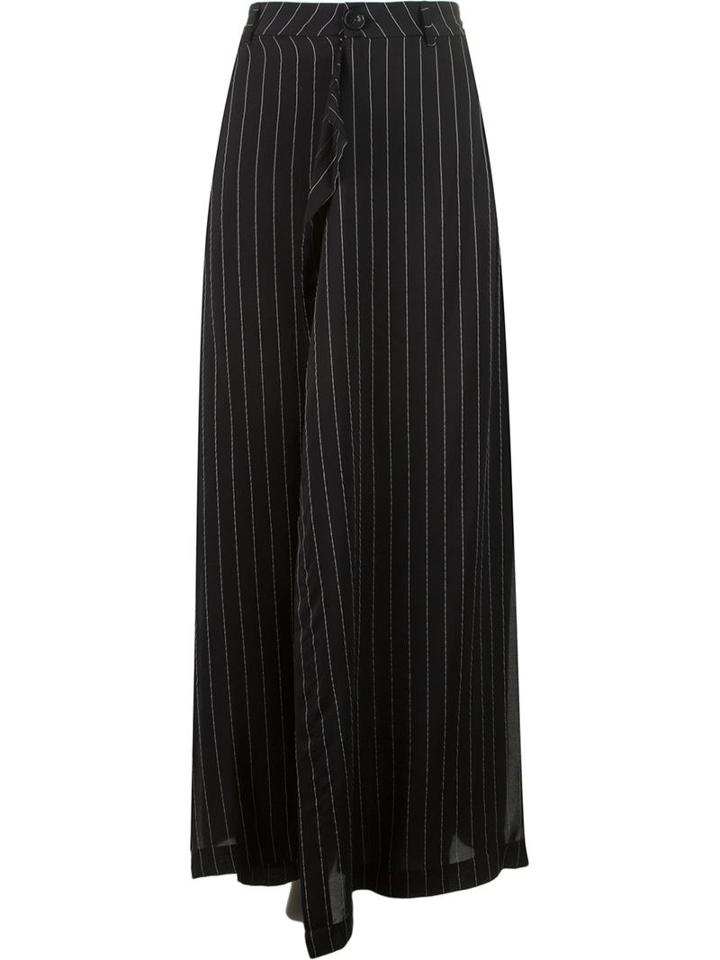 Uma Raquel Davidowicz Pavana Trousers, Women's, Size: 44, Black, Silk/polyester