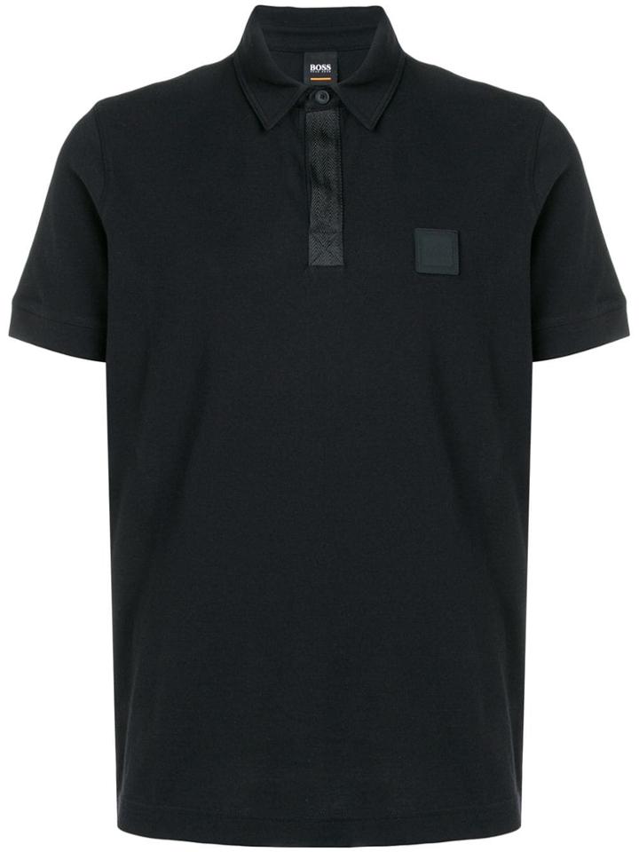 Boss Hugo Boss Logo Short-sleeve Polo Top - Black