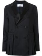 Julien David Pleated Blazer