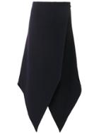 Jw Anderson Asymmetric Hem Skirt - Blue