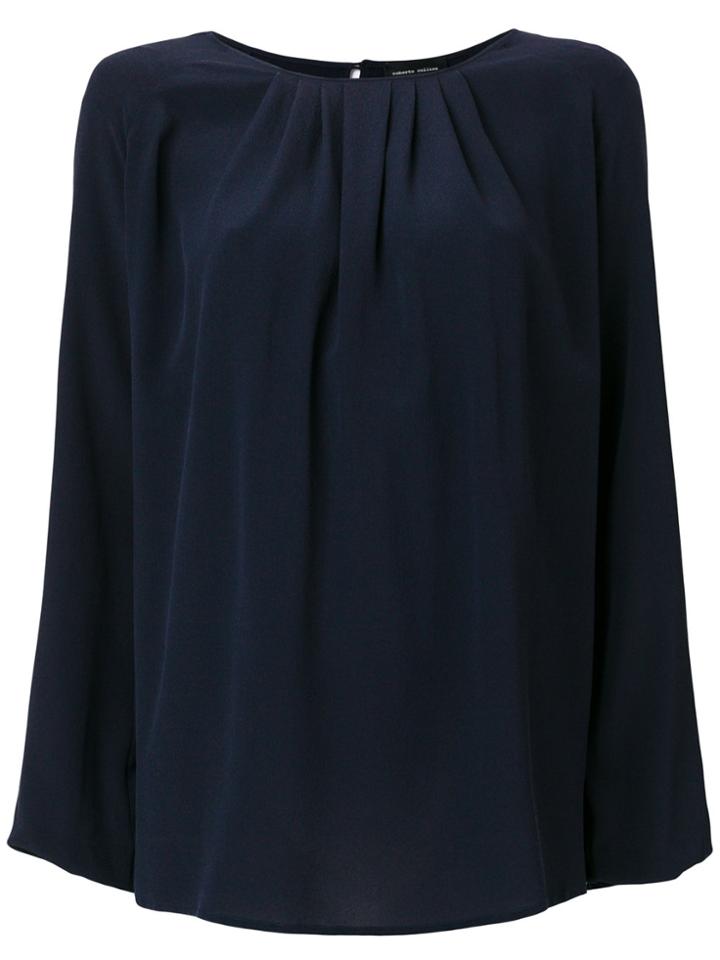 Roberto Collina Shift Blouse - Blue