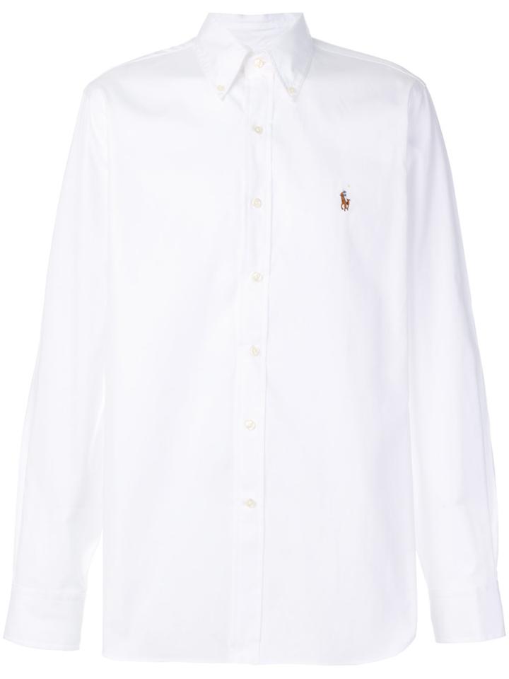 Polo Ralph Lauren Plain Button Down Shirt - White