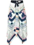 Temperley London Obelisk Skirt - Blue