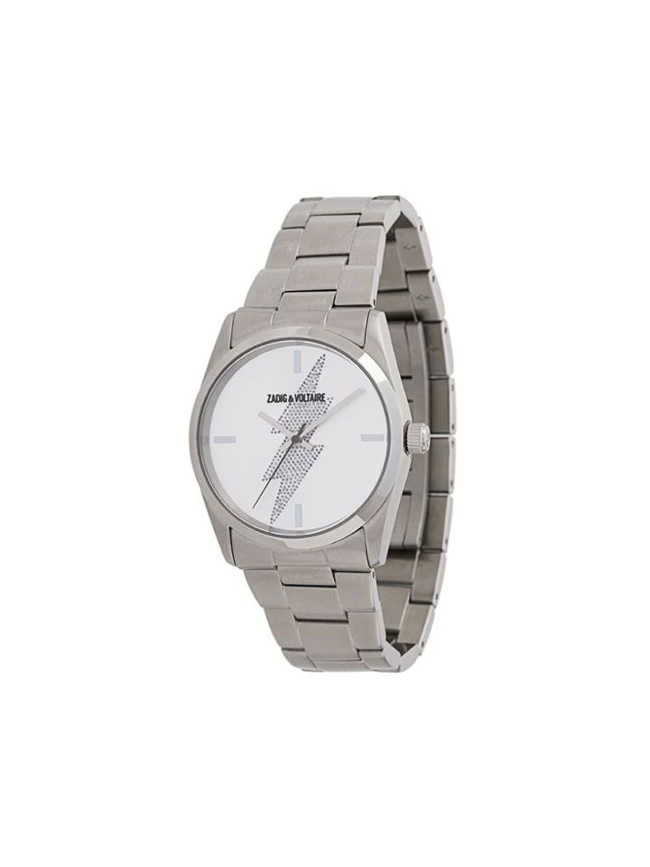 Zadig & Voltaire Montre Timeless Eclair Watch - Silver