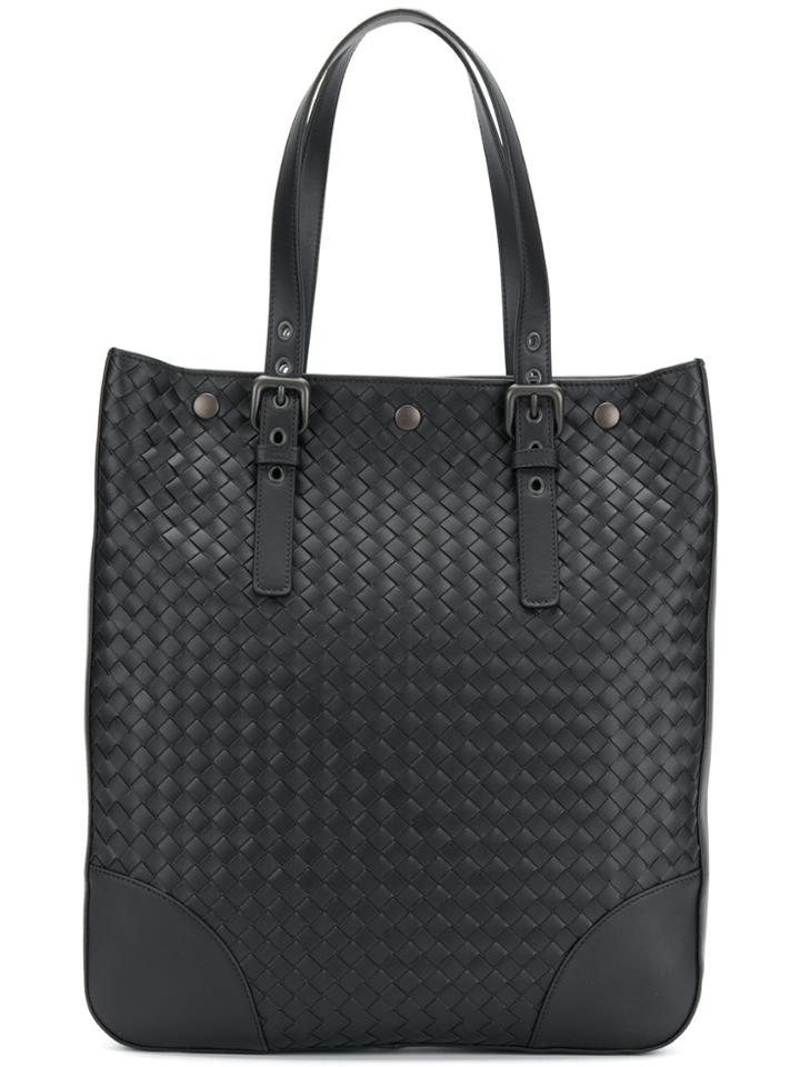 Bottega Veneta Woven Tote - Black