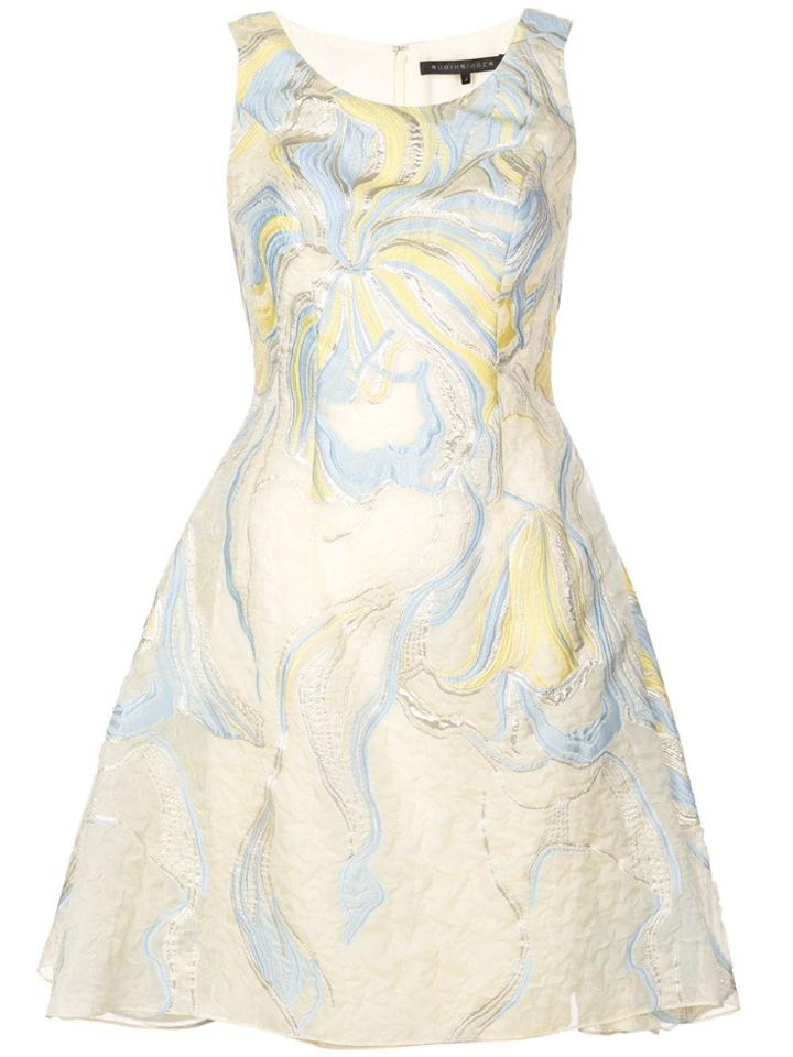 Rubin Singer Iris Cloqué Dress - Yellow