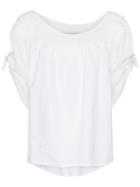Innika Choo Ima Guudin Smocked Collar Top - White