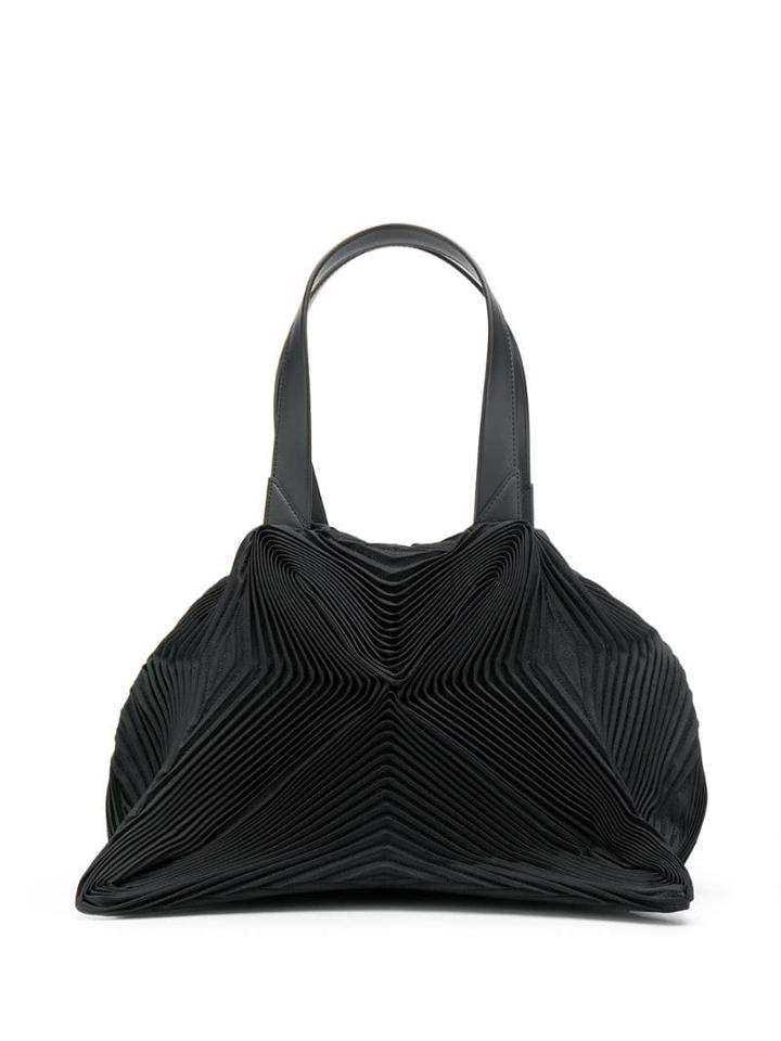 Issey Miyake Meteorite Top-handle Bag - Black