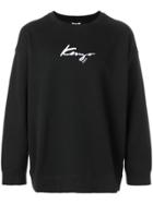 Kenzo Embroidered Logo Sweatshirt - Black