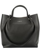 Lancaster Louisa Foulonné Double Tote - Black