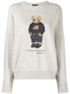 Polo Ralph Lauren Signature Logo Bear Sweatshirt - Grey