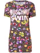 Moschino Moschino Swim Floral Print Long T-shirt - Brown