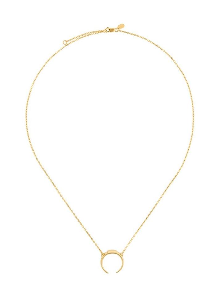 Maria Black Tusk Necklace - Yellow