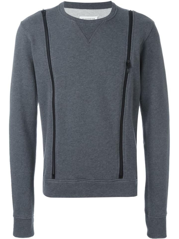 Maison Margiela Zip Detail Sweatshirt