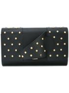 Perrin Paris L'eiffel Studded Clutch - Black