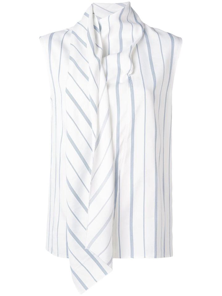 Joseph Birley Striped Blouse - White