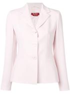 Max Mara Studio Fitted Blazer - Pink