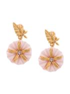 Oscar De La Renta Morning Glory Earrings - Pink