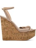 Andrea Bogosian Wedge Sandals - Nude & Neutrals