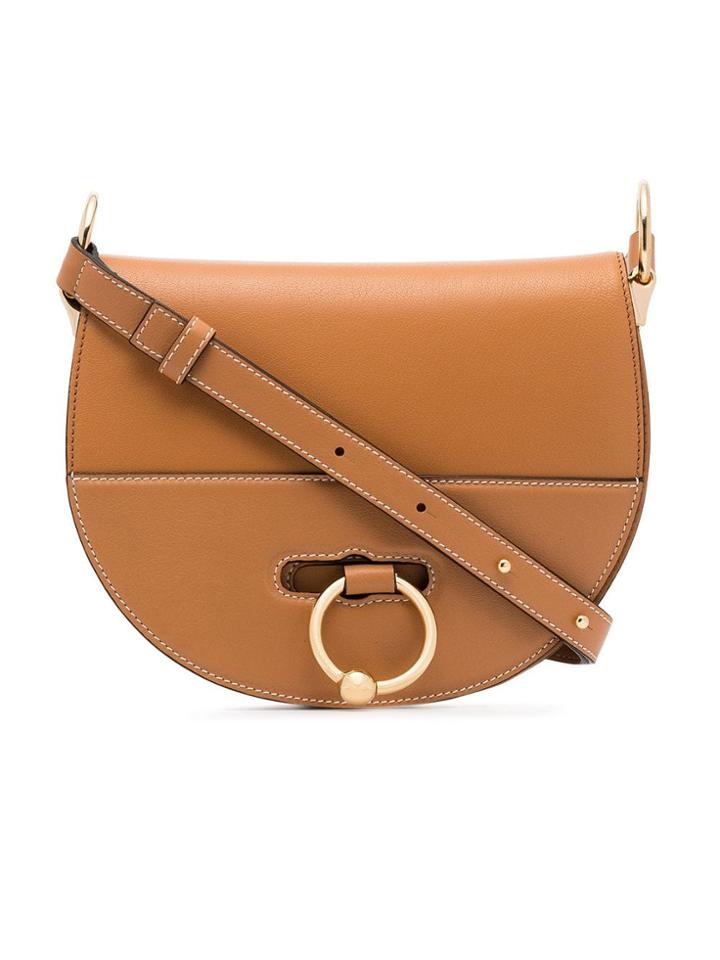 Jw Anderson Latch Cross Body Bag - Brown
