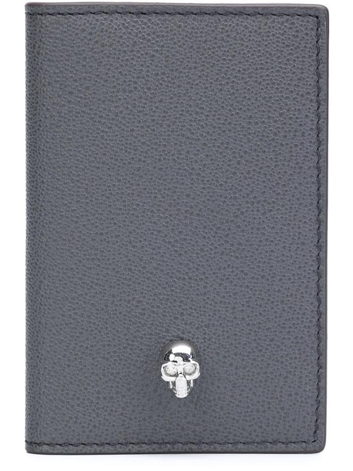 Alexander Mcqueen Tall Skull Wallet