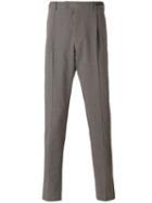 Pt01 - Stretch Ray Pants - Men - Cotton/spandex/elastane - 48, Brown, Cotton/spandex/elastane