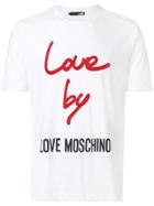Love Moschino Love By T-shirt - White