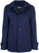 Dsquared2 Single Breasted Jacket - Blue