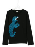 Paul Smith Junior Dinosaur Print T-shirt - Black