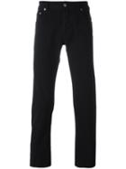 Jacob Cohen Straight-leg Jeans, Men's, Size: 38, Black, Cotton/spandex/elastane