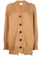 Dondup Buttoned Cardigan - Nude & Neutrals