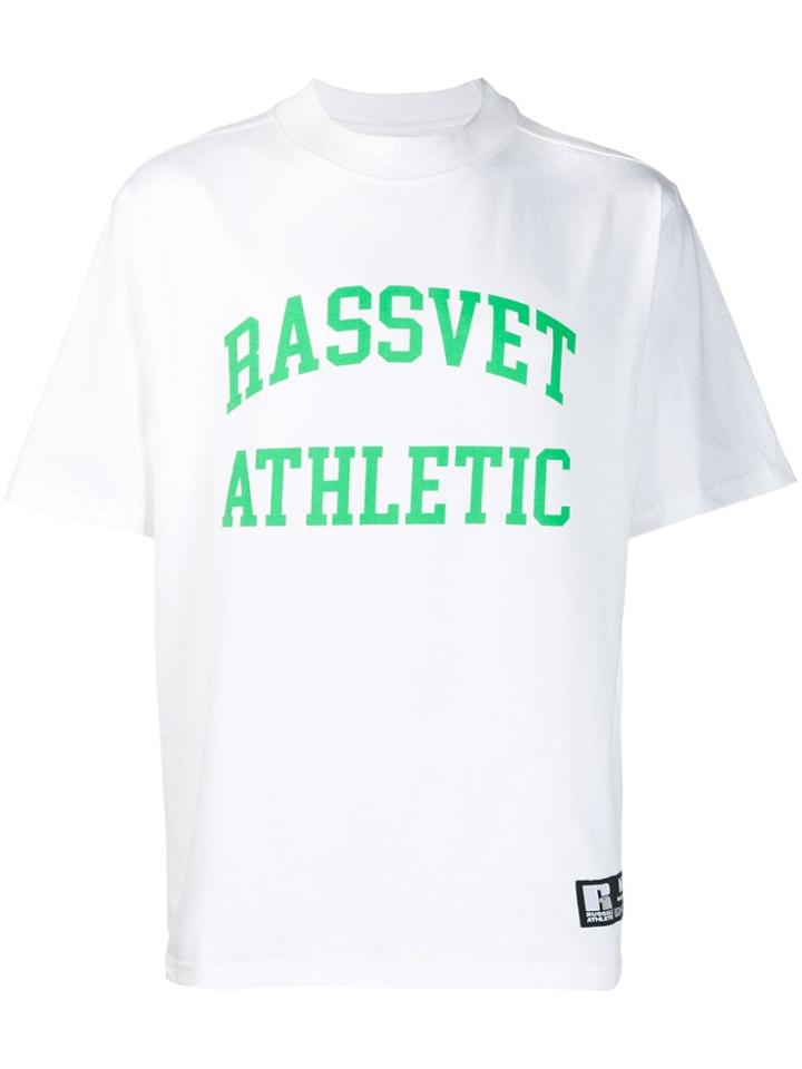 Rassvet X Russel Athletic Printed T-shirt - White