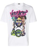 Versace Graffiti Print T-shirt - White