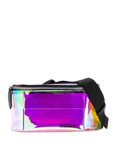Dsquared2 Reflective Belt Bag - White