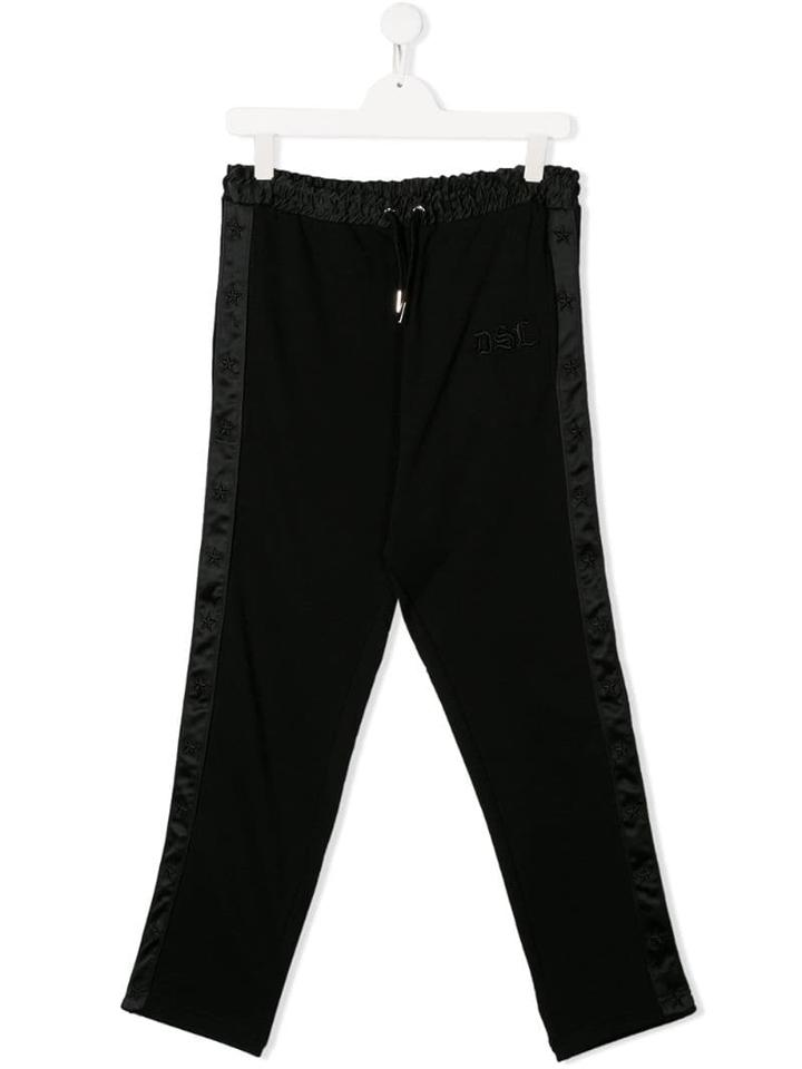 Diesel Kids Drawstring Waist Trousers - Black