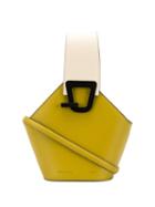 Danse Lente Buckle Strap Bucket Bag - Green