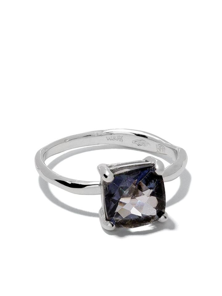 Wouters & Hendrix Gold 18kt White Gold Topaz Ring