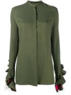 Haider Ackermann Ruffle Sleeve Shirt