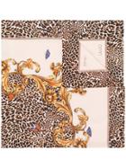 Liu Jo Leopard-print Scarf - Neutrals